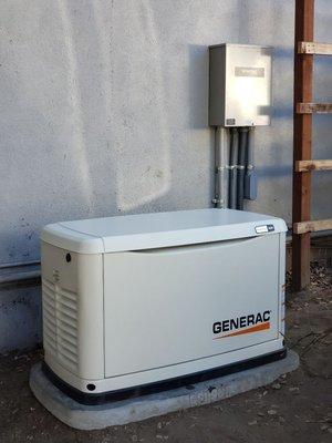 16 KW GENERATOR INSTALL