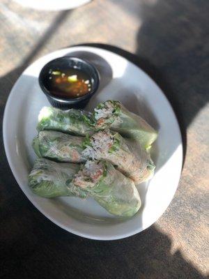 Alaskan spring rolls