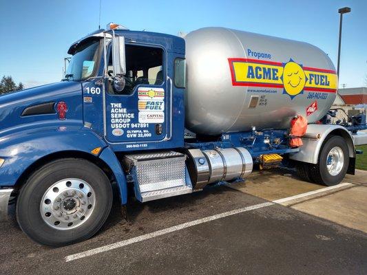 Acme Fuel Propane truck