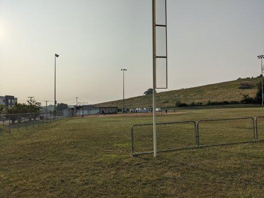 Baseball at Motor Mile Park, Christiansburg