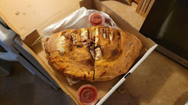 Meat lovers Calzone