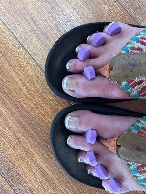 French pedicure