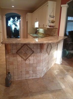 Custom tile and stone work