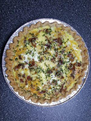 Bacon and Spinach Quiche