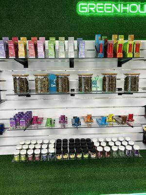 Our exclusive THC flower, cartridges, edibles and disposables.