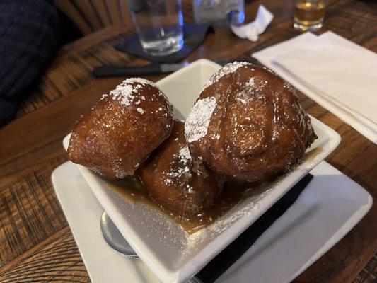 Bread pudding Beignets