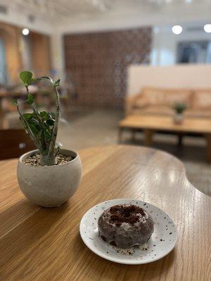 Cookies + Cream donut