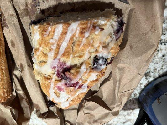 Blueberry scone