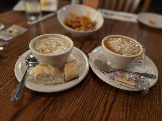 She crab soup and gumbo