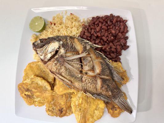 Mojarra frita