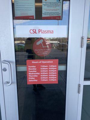 CSL Plasma