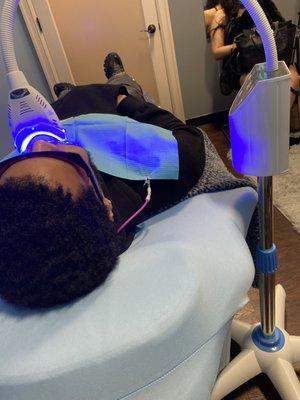 Teeth Whitening Process