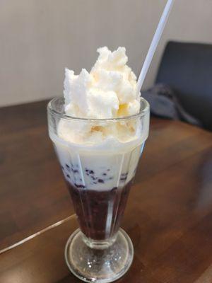 Red bean ice