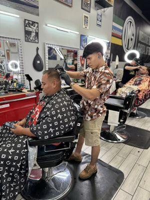 Barber Jefri Gonzales