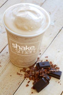 Chocolate Frosty, simple and delicious with 32 grams of protein!