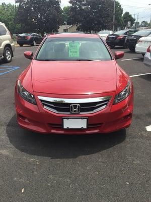 2012 Honda Accord EX 2dr coupe 5A With 19,800 Miles .