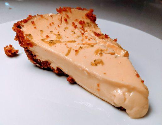 Key Lime West. Smooth and creamy tart pie. Good balance of sweet and tart.