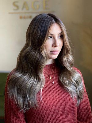 Hair by Randee Lace Bronde lived in for a natural grow out