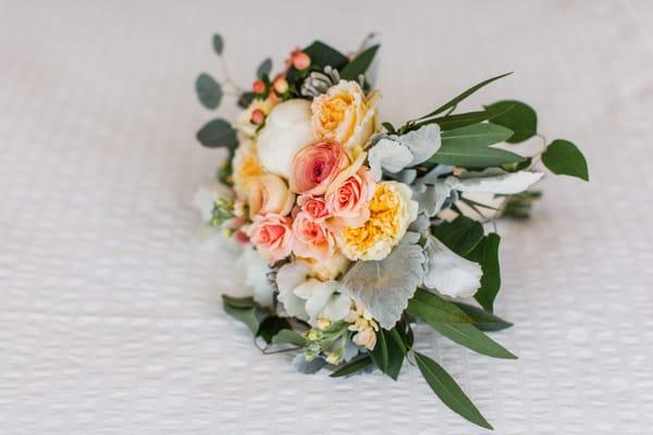 My bouquet!  I teared up when I saw it for the first time, it was SO beautiful.