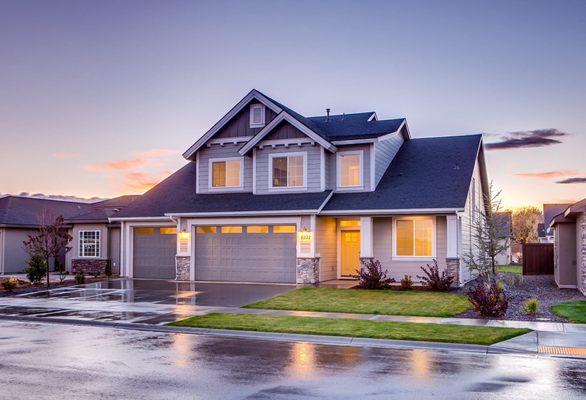 Beautiful residential roof