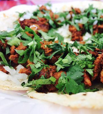 Tacos al pastor dine in are served on paper plates, nothing fancy except the taste. Tacos are AMAZBALLS :)...