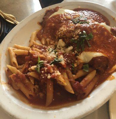 Chicken parmigiana