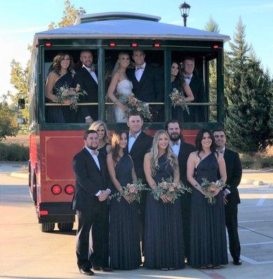 We do Wedding transportation for your special day