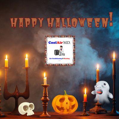 Happy Halloween from CoolAir MD! 

We hope everyone has a safe and spooky night full of treats (and maybe just a few tricks!). As you h