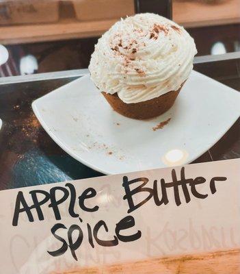 Apple Butter Spice Cupcake