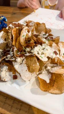 Blue cheese chips