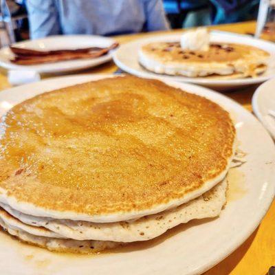 Mango Rum Butter pancakes