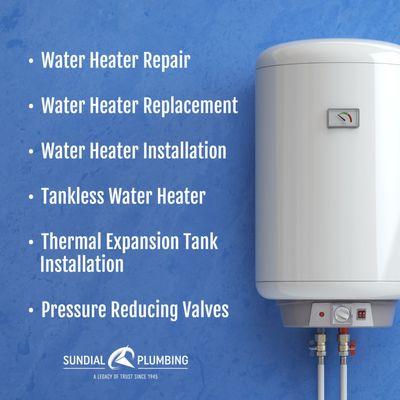 Water heaters fail at the worst of times. We are committed to offering a full range of solutions, up-front pricing, and professional service