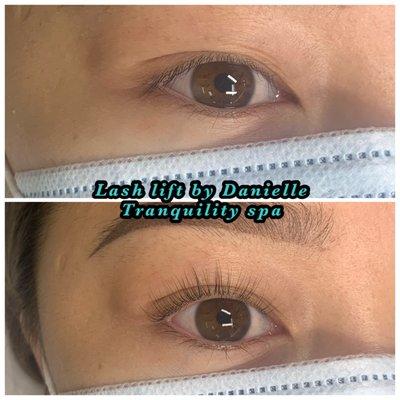 Lash lift by Danielle