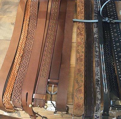 So many belt options