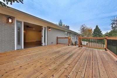 New Deck and French Doors on a whole house remodel