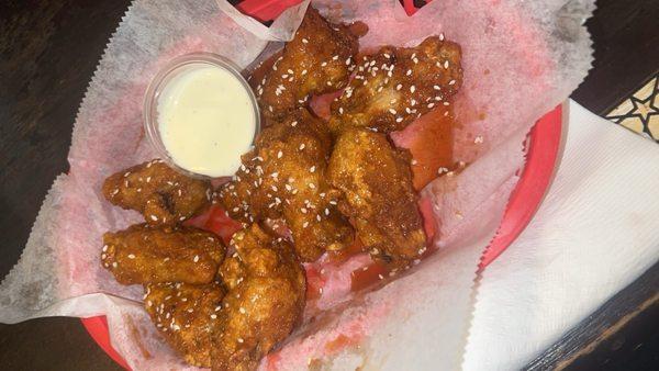 Sweet sesame seed Sultana Wings