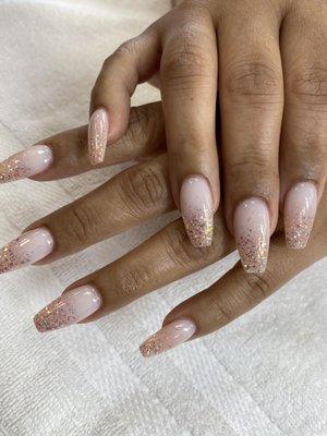 Little bit of glitters will bling up your day done by ThuyDuyen