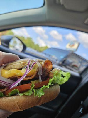 Bacon cheeseburger