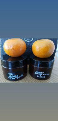 Sweet Orange Coffee Scrub #Exfoliate #SkinRepair #PreventIngrownHairs