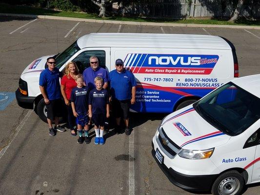 Novus Glass - our team in 2018