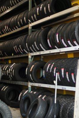 We know the advantages and drawbacks of all the different types of tires out there! We can help you choose the right tire for your vehicle