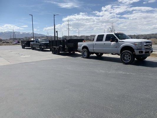 Construction Dirt and Rock Removal in Lehi, UT! 3 day job went well! Give us a call! Construction debris, road removal, dirt removal, etc!