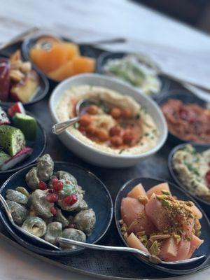 Mezze platter