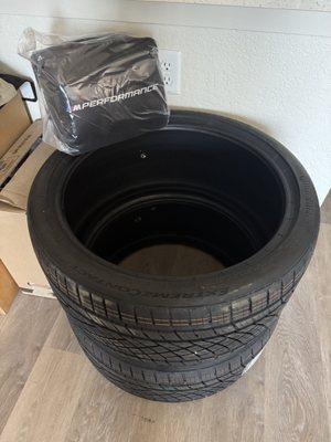 MP tire totes for my 20" wheel set build.