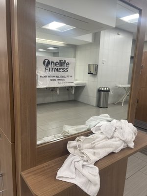 Women's locker room