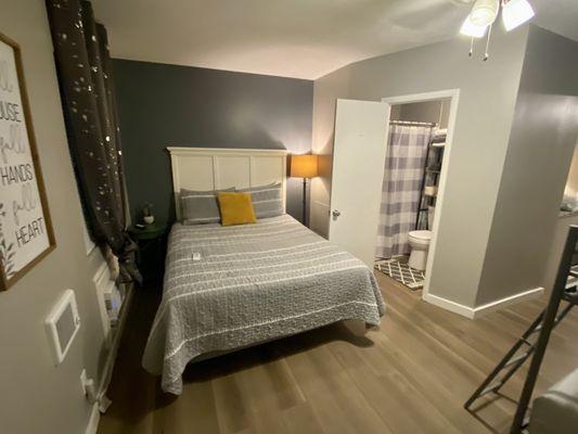 Bedroom 1 with bunk beds