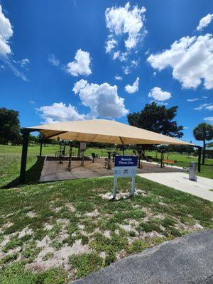 Exercise pavilion