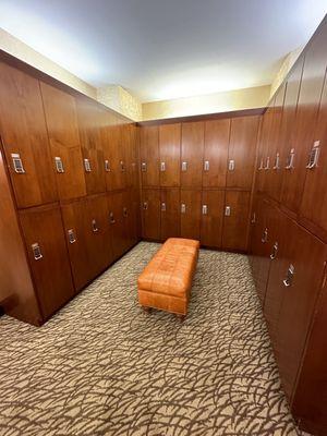 Locker room