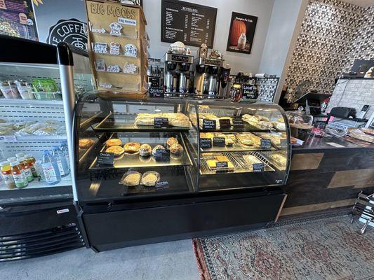 Front Counter.. Pastries, sandwiches, cookies etc.