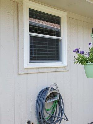 This window is the outside of my kitchen